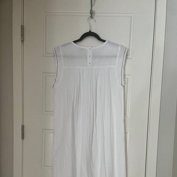 LILLA P CAP SLEEVE DRESS WHITE SIZE M NWT - Picture 5 of 16